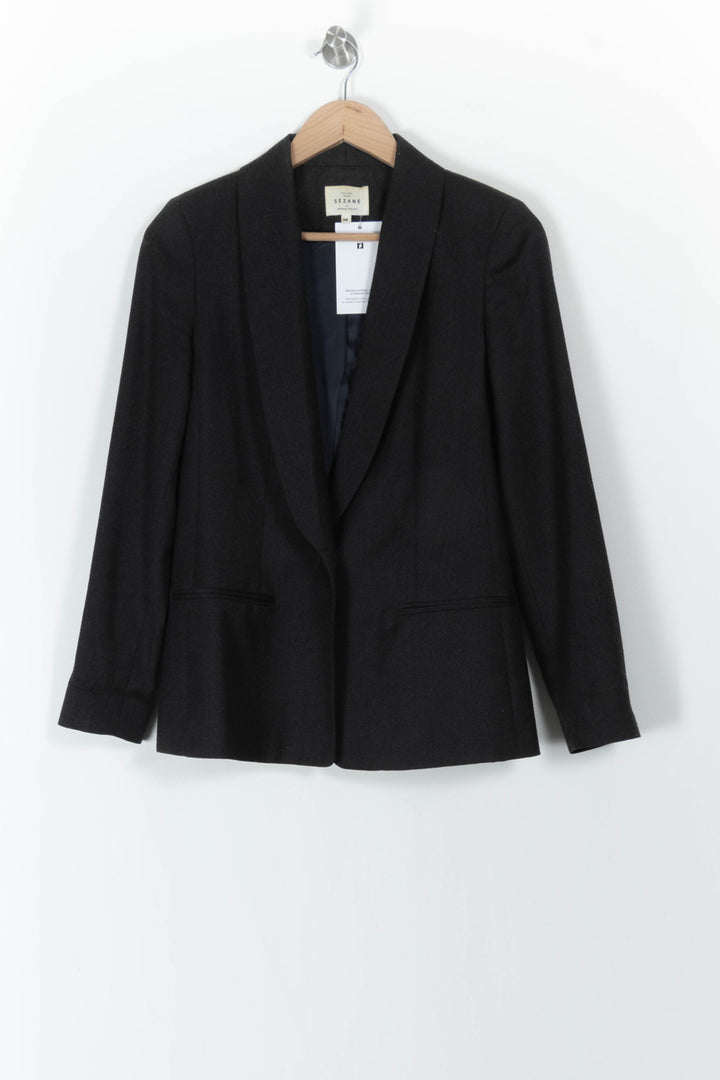 Blazer Gris - Taille S/36 de la marque Sézane | PARAD106582 - Vendu par Paradigme - Image 2