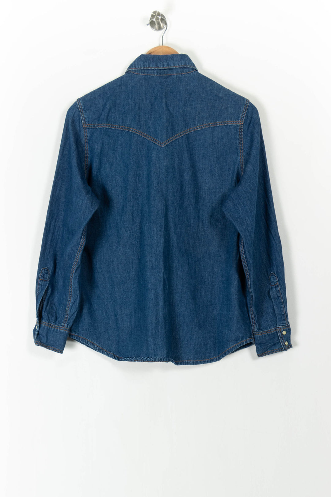 Chemise en Jean Bleue - Taille S/36 de la marque Galeries Lafayette | PARAD106585 - Vendu par Paradigme - Image 4