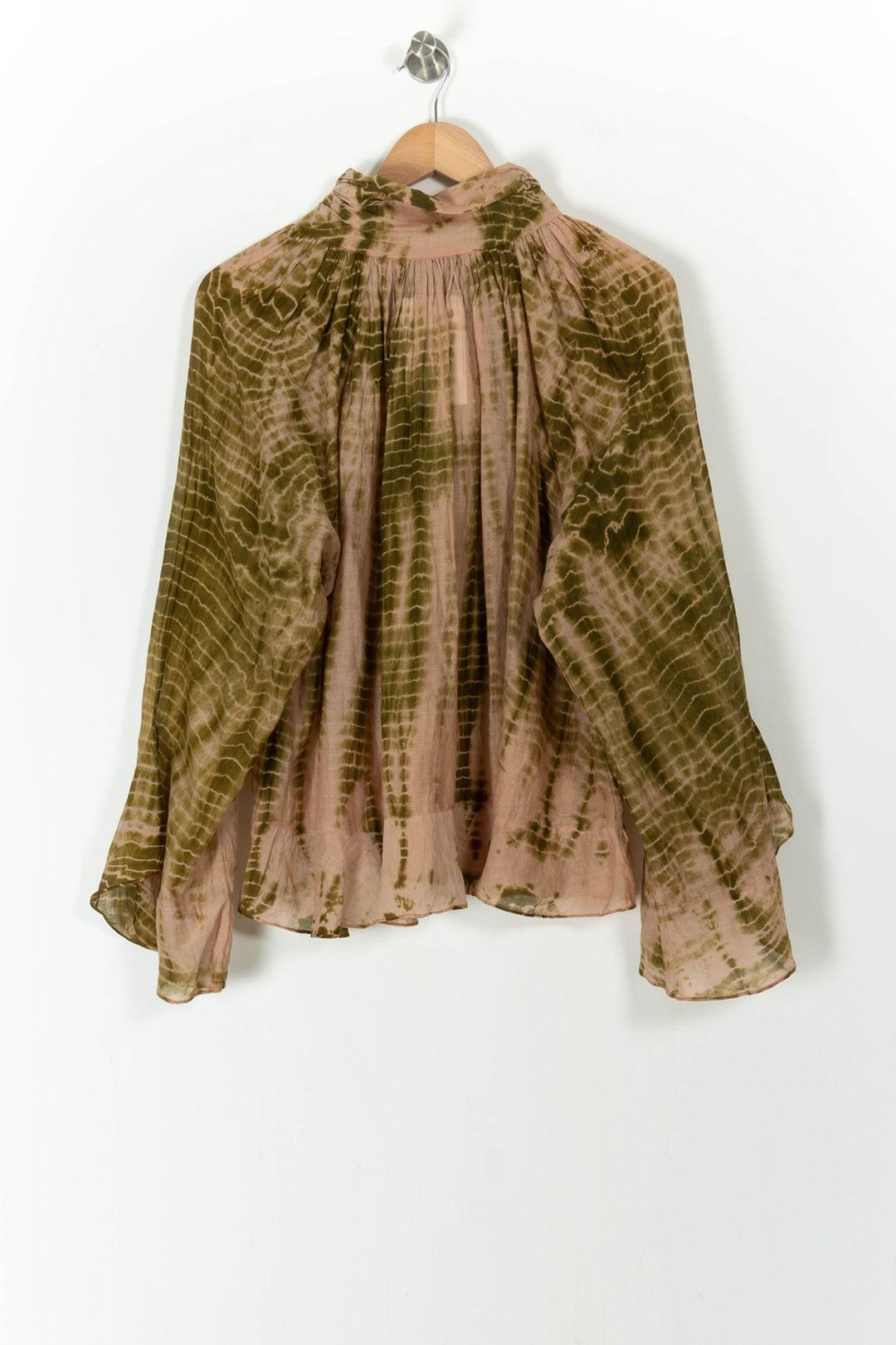Blouse Rose et Verte - Taille XS/34 de la marque Mes Demoiselles Paris | PARAD106586 - Vendu par Paradigme - Image 4