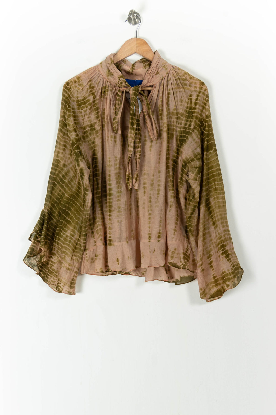 Blouse Rose et Verte - Taille XS/34 de la marque Mes Demoiselles Paris | PARAD106586 - Vendu par Paradigme - Image 2