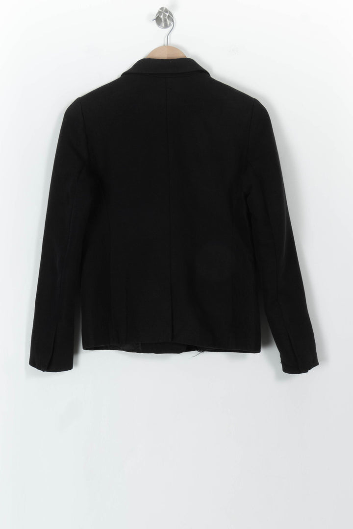 Blazer Noir - Taille M/38 de la marque Sandro | PARAD106589 - Vendu par Paradigme - Image 4
