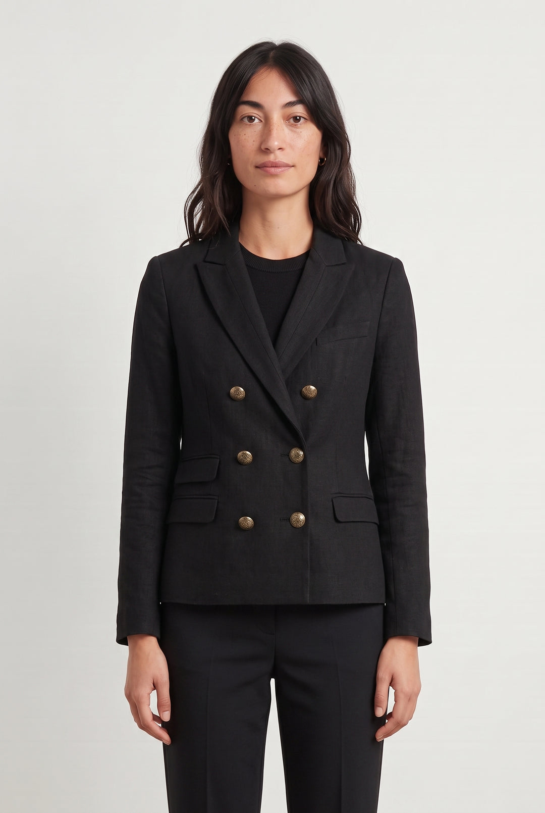 Blazer Noir - Taille M/38 de la marque Sandro | PARAD106589 - Vendu par Paradigme - Image 1