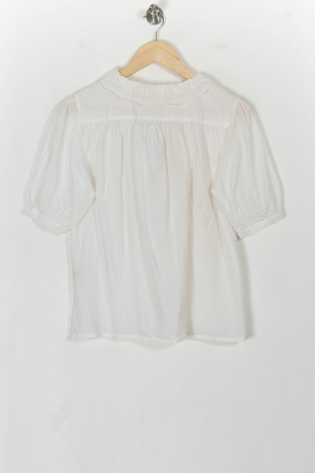 Blouse Blanche - Taille M/38 de la marque Balzac Paris | PARAD106590 - Vendu par Paradigme - Image 4