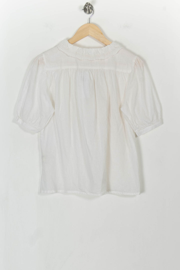 Blouse Blanche - Taille M/38 de la marque Balzac Paris | PARAD106590 - Vendu par Paradigme - Image 4
