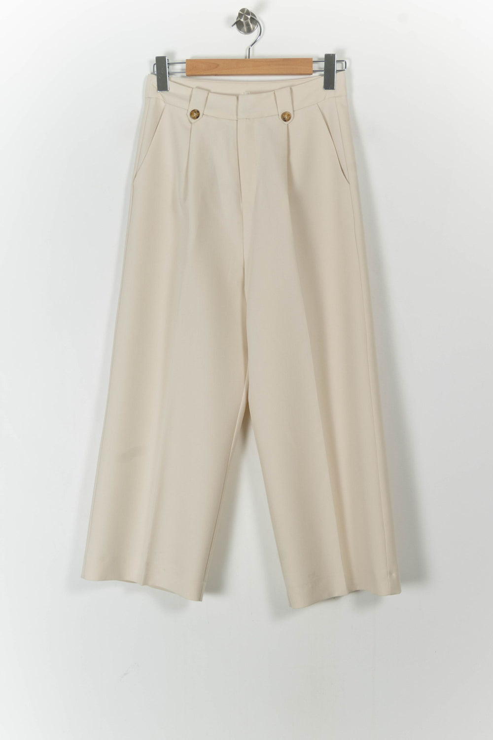 Pantalon Large Beige - Taille M/38 de la marque Grace & Mila | PARAD106591 - Vendu par Paradigme - Image 2