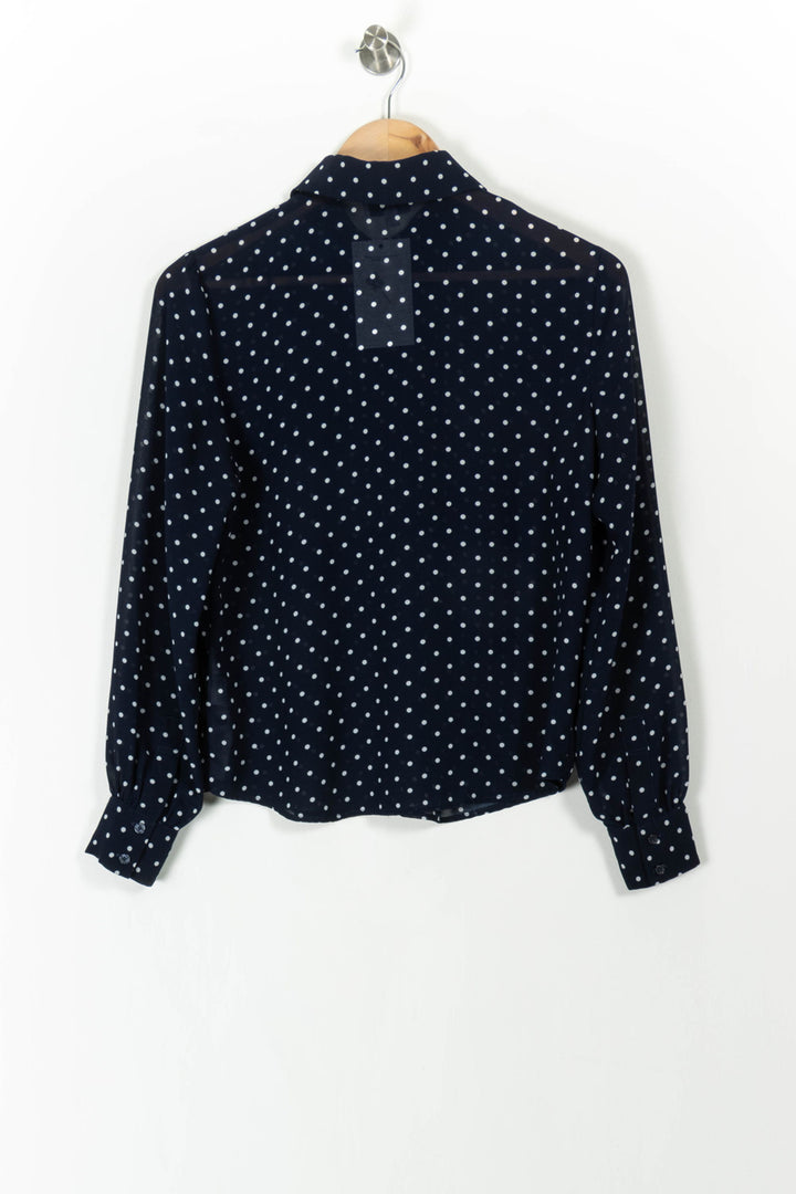 Chemise Bleu et Blanche - Taille XS/34 de la marque La Redoute Collections | PARAD106595 - Vendu par Paradigme - Image 4