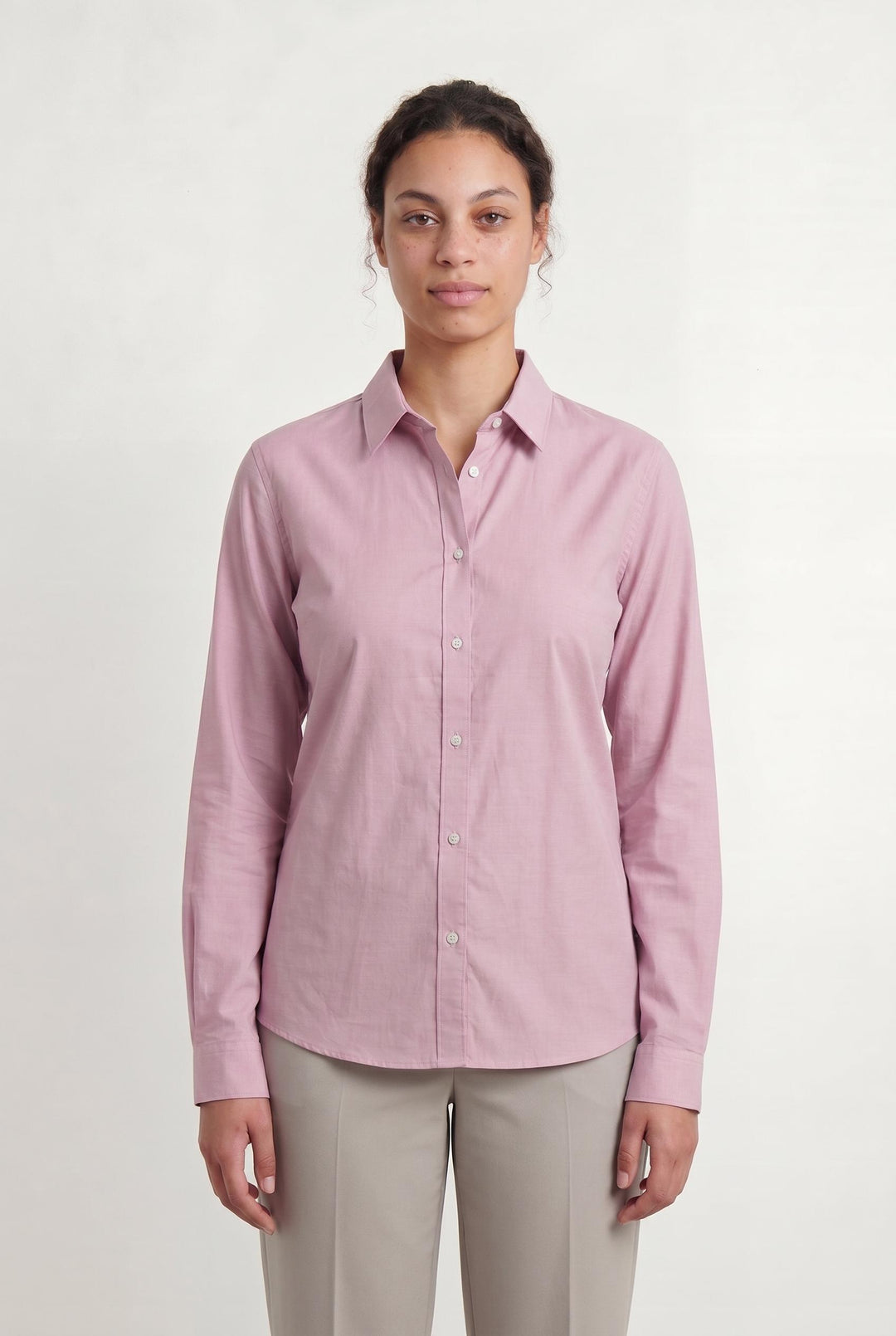 Chemise Rose - Taille L/40 de la marque Ines de la Fressange Paris | PARAD106601 - Vendu par Paradigme - Image 1