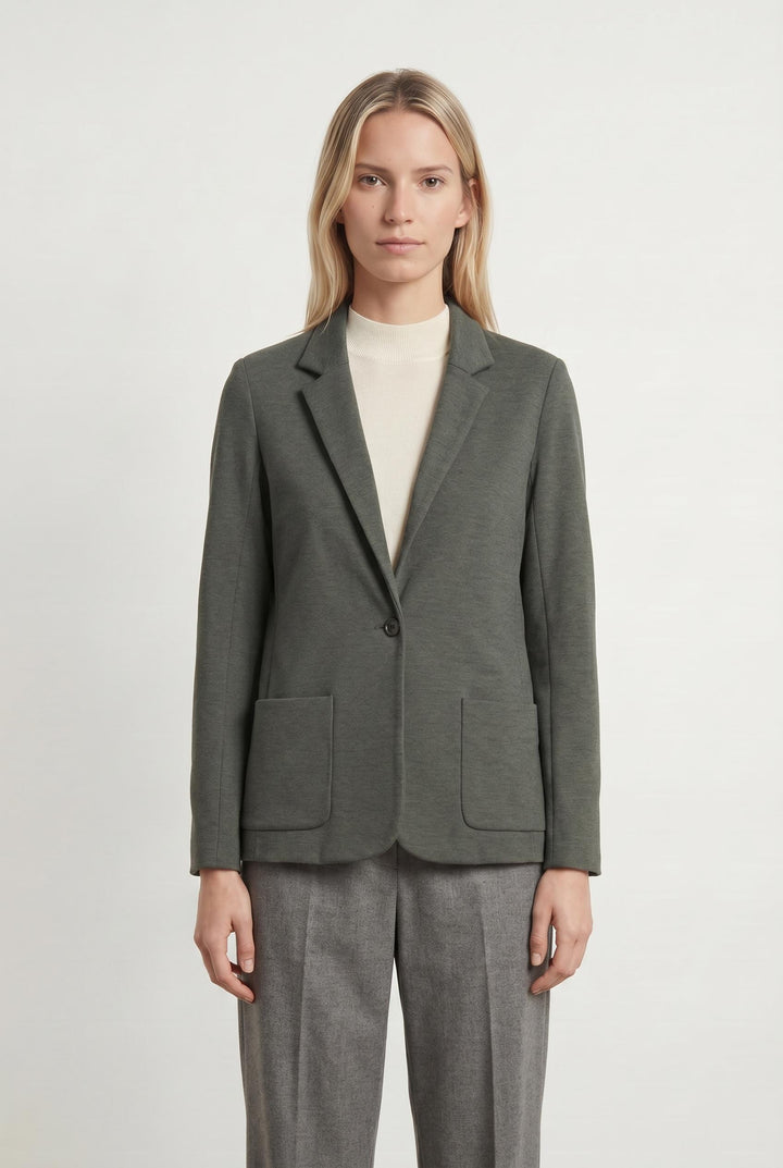 Blazer Gris - Taille S/36 de la marque Sandro | PARAD106603 - Vendu par Paradigme - Image 1