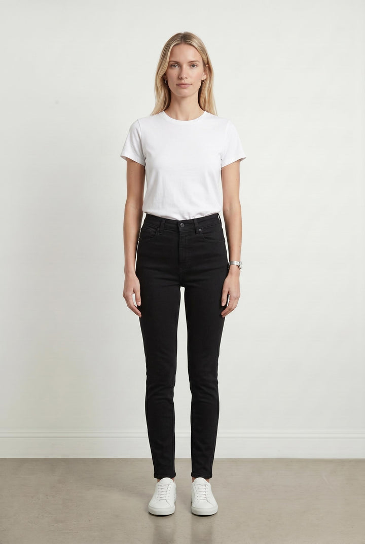 Jean Slim Noir - Taille M/38 de la marque Levi's | PARAD106607 - Vendu par Paradigme - Image 1