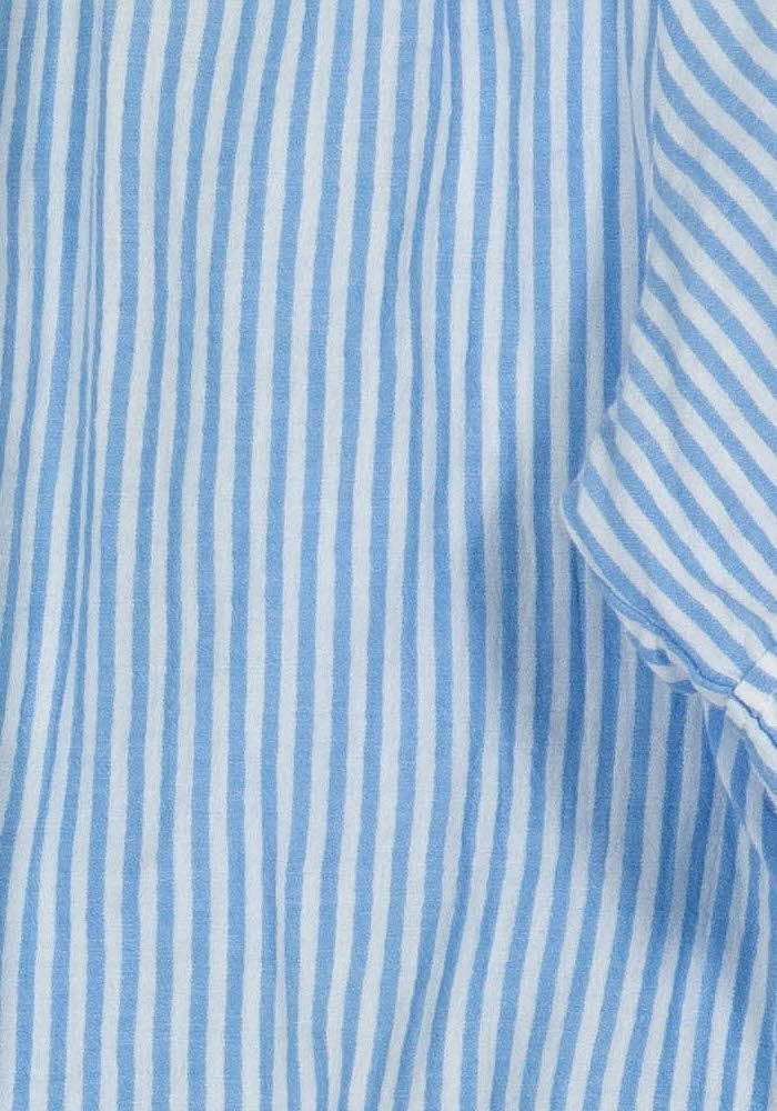 Chemise à Rayures Bleue et Blanche - Taille L/40 de la marque Grace & Mila | PARAD106608 - Vendu par Paradigme - Image 3