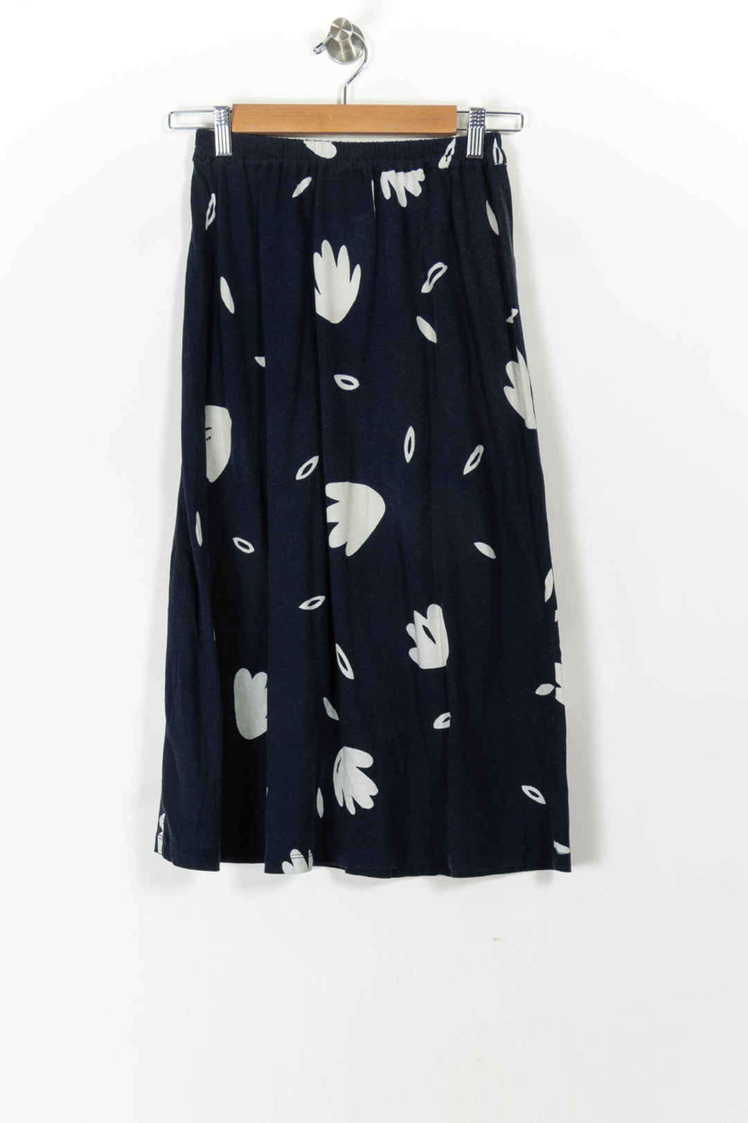 Jupe Mi-Longue Bleu et Blanc - Taille S/36 de la marque Des petits hauts | PARAD106611 - Vendu par Paradigme - Image 4
