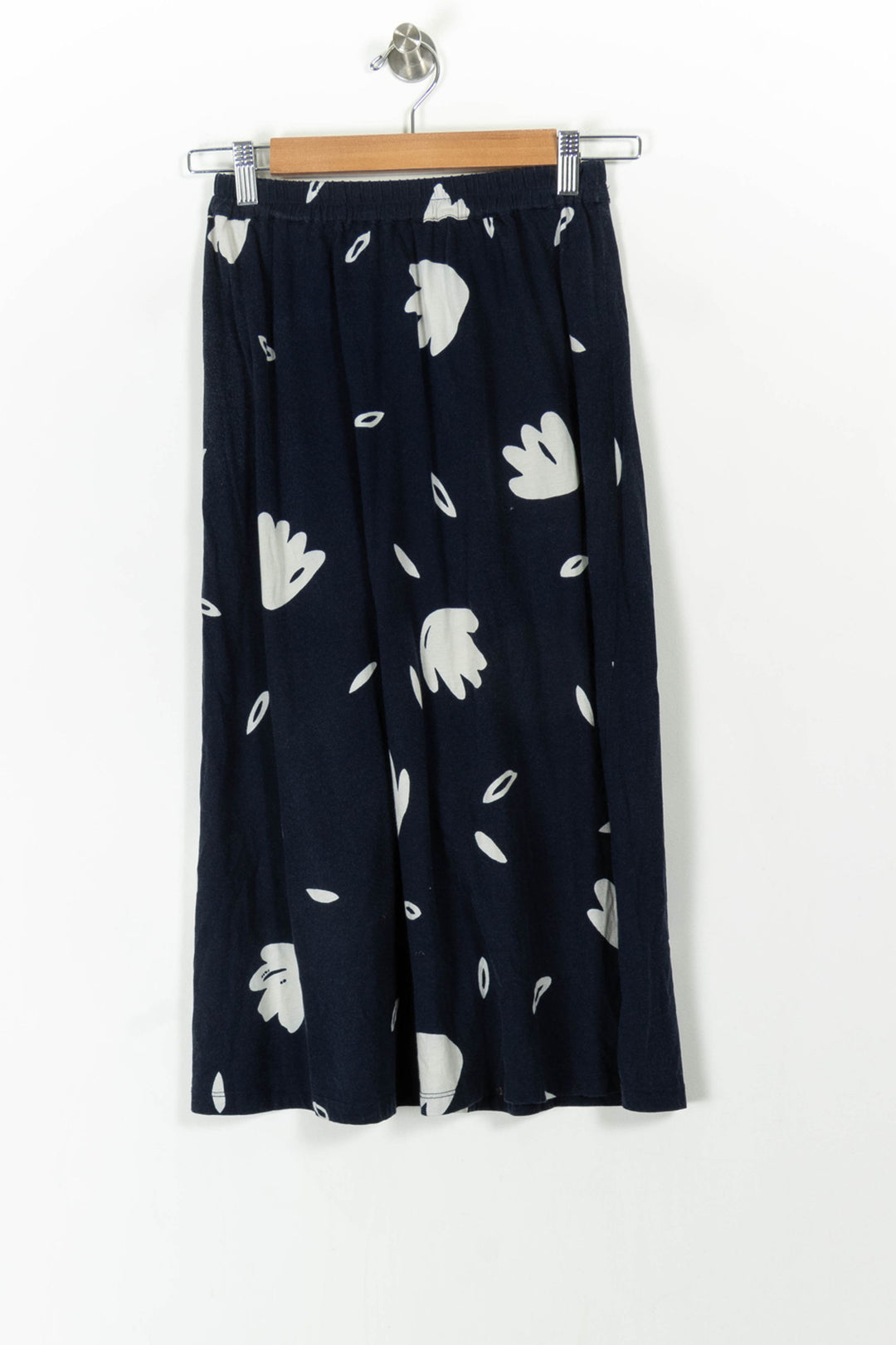 Jupe Mi-Longue Bleu et Blanc - Taille S/36 de la marque Des petits hauts | PARAD106611 - Vendu par Paradigme - Image 2
