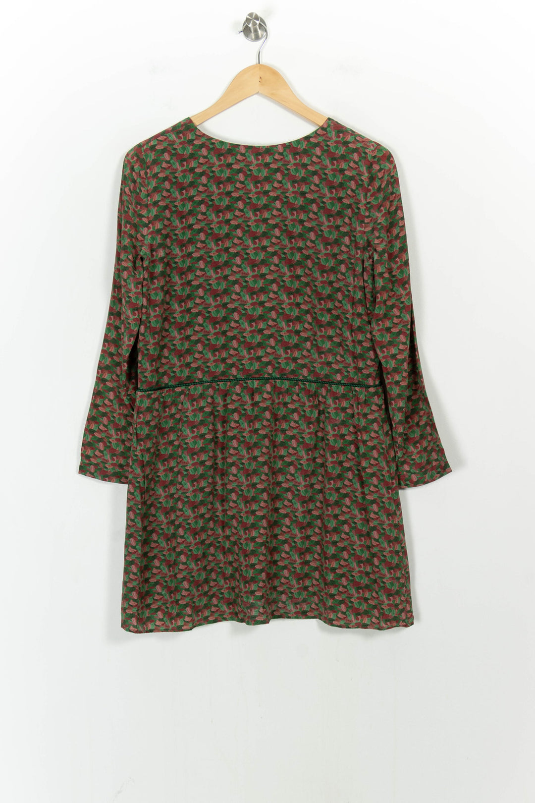 Robe Verte et Rouge - Taille S/36 de la marque Soi Paris | PARAD106616 - Vendu par Paradigme - Image 4