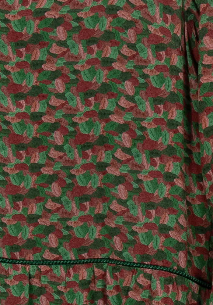 Robe Verte et Rouge - Taille S/36 de la marque Soi Paris | PARAD106616 - Vendu par Paradigme - Image 3