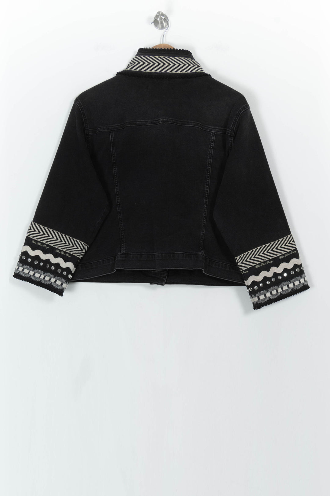Veste Noire et Blanche - Taille XXXL/46 de la marque Indies | PARAD106619 - Vendu par Paradigme - Image 4