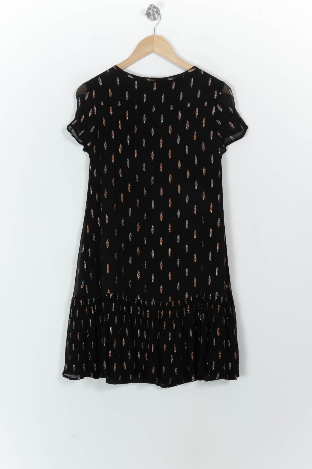 Robe Noire - Taille M/38 de la marque IKKS | PARAD106621 - Vendu par Paradigme - Image 4