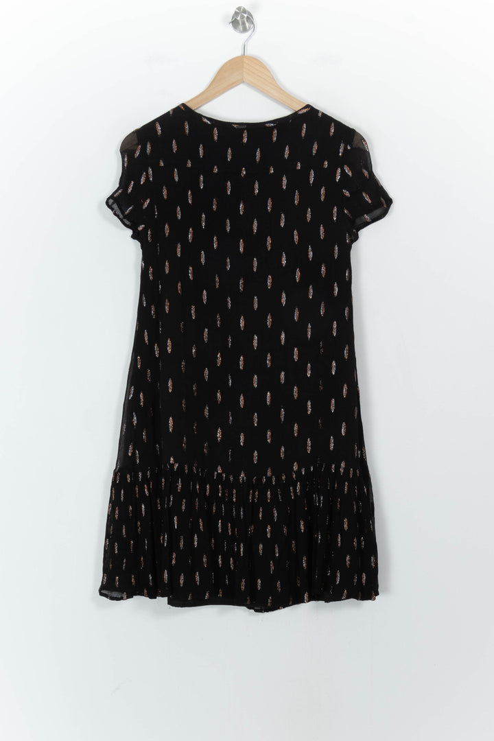 Robe Noire - Taille M/38 de la marque IKKS | PARAD106621 - Vendu par Paradigme - Image 4
