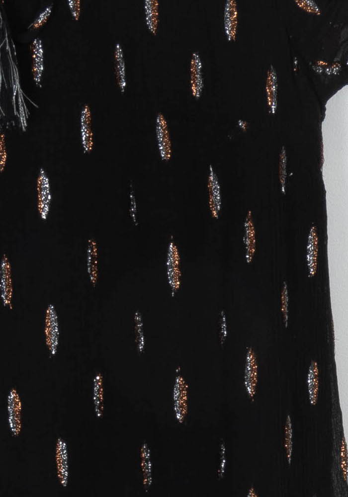 Robe Noire - Taille M/38 de la marque IKKS | PARAD106621 - Vendu par Paradigme - Image 3