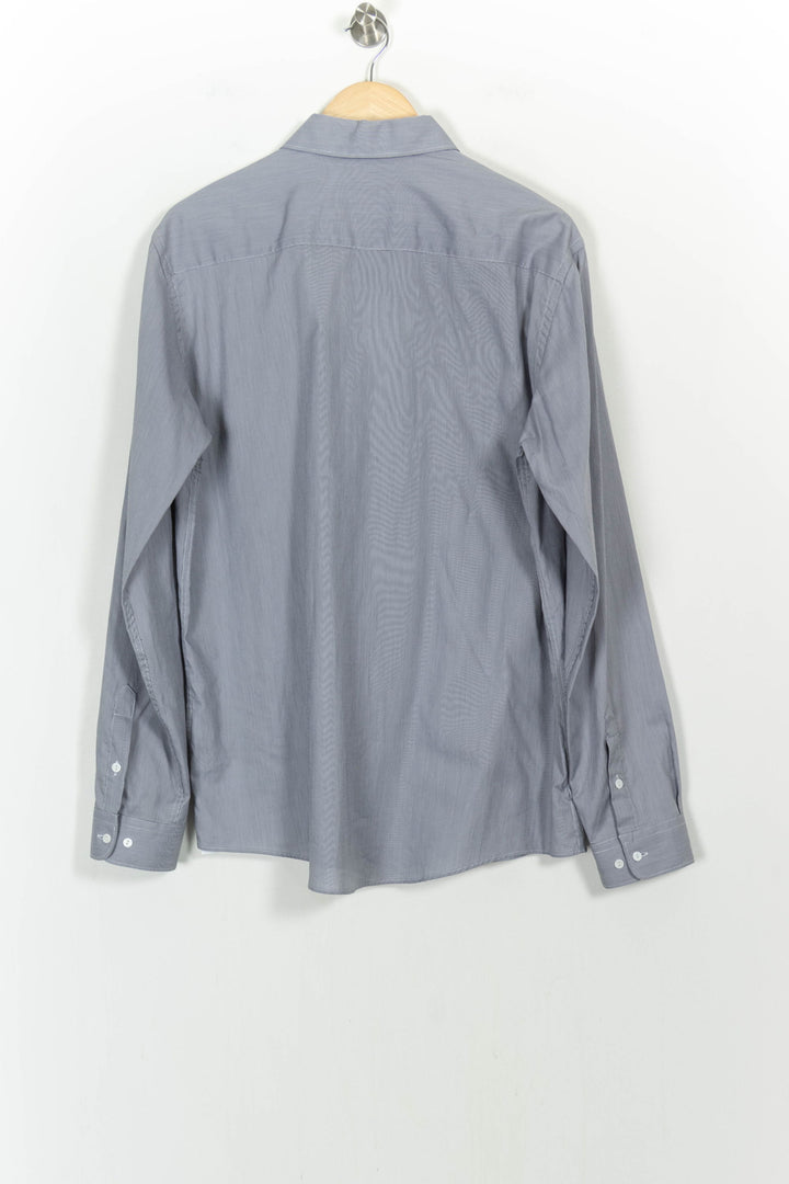 Chemise Grise - Taille L/40 de la marque Ines de la Fressange Paris | PARAD106622 - Vendu par Paradigme - Image 4