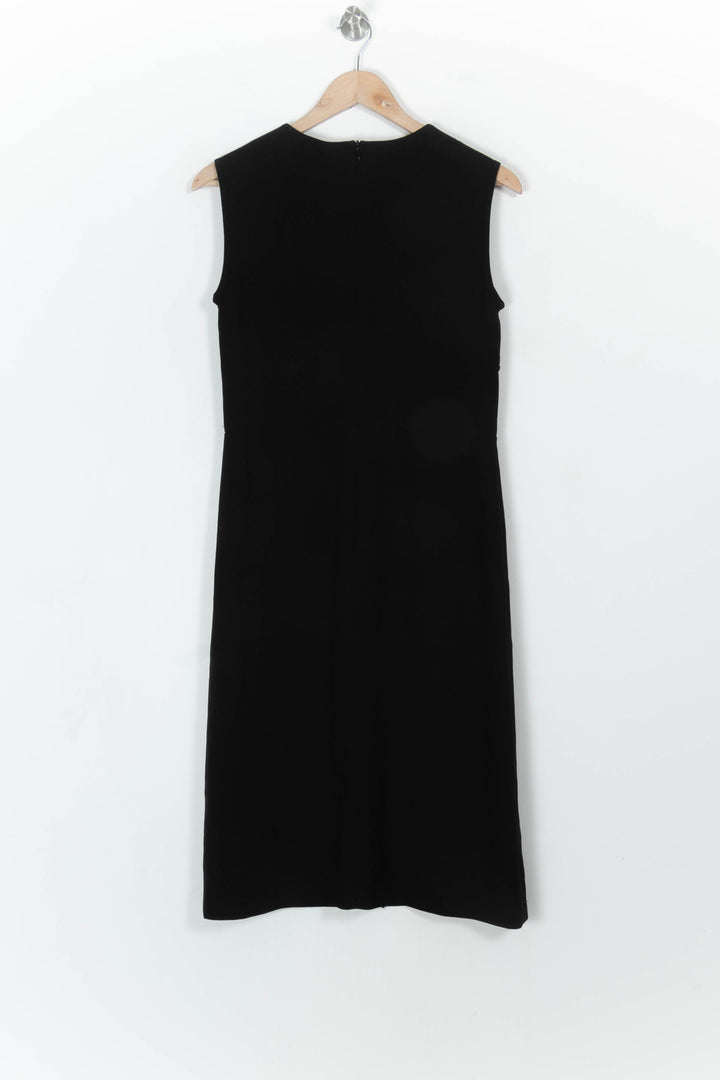 Robe Sans Manches Noire - Taille L/40 de la marque Tara Jarmon | PARAD106623 - Vendu par Paradigme - Image 4