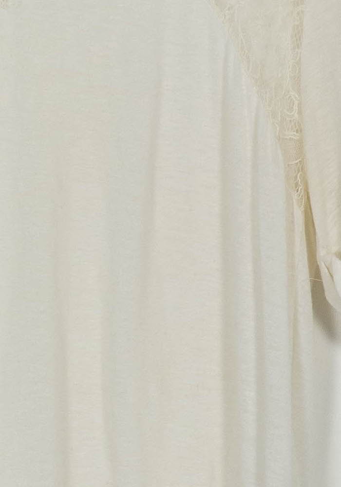 T-shirt Beige - Taille L/40 de la marque Maje | PARAD106626 - Vendu par Paradigme - Image 3