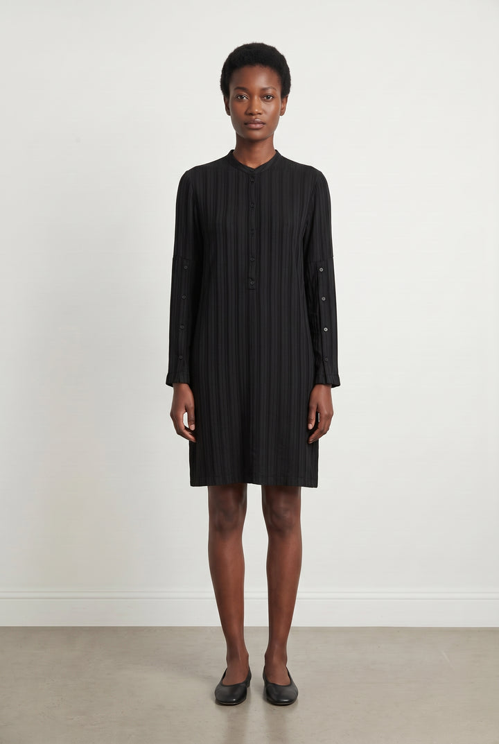 Robe Chemise Noire - Taille M/38 de la marque Claudie Pierlot | PARAD106627 - Vendu par Paradigme - Image 1