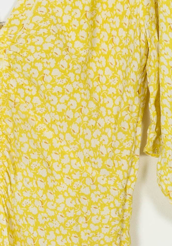 Robe Jaune et Blanche - Taille S/36 de la marque Petite Mendigote | PARAD106629 - Vendu par Paradigme - Image 3