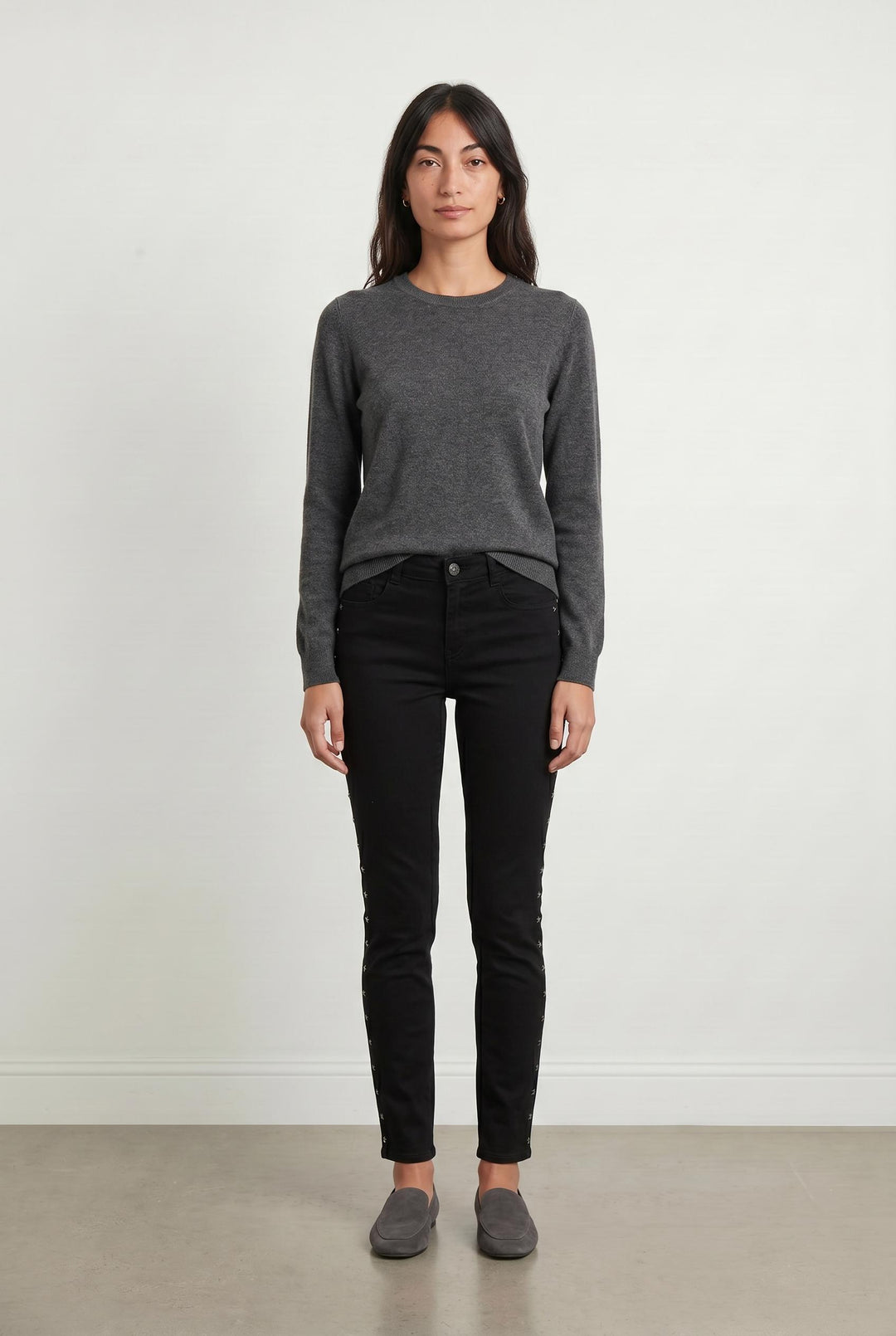 Jean Noir - Taille XS/34 de la marque Claudie Pierlot | PARAD106631 - Vendu par Paradigme - Image 1