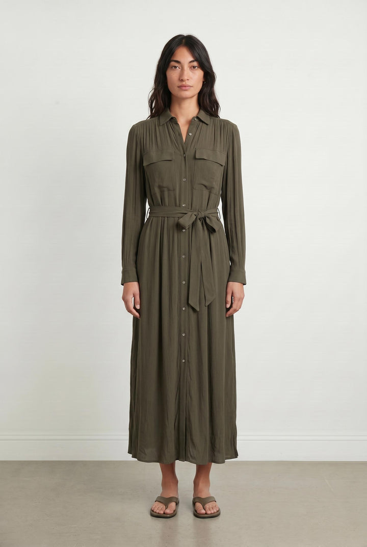 Robe longue verte - Taille XS/34 de la marque Bérénice | PARAD106637 - Vendu par Paradigme - Image 1