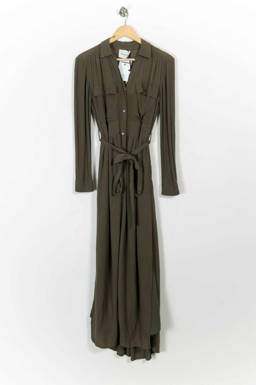 Robe longue verte - Taille XS/34 de la marque Bérénice | PARAD106637 - Vendu par Paradigme - Image 2
