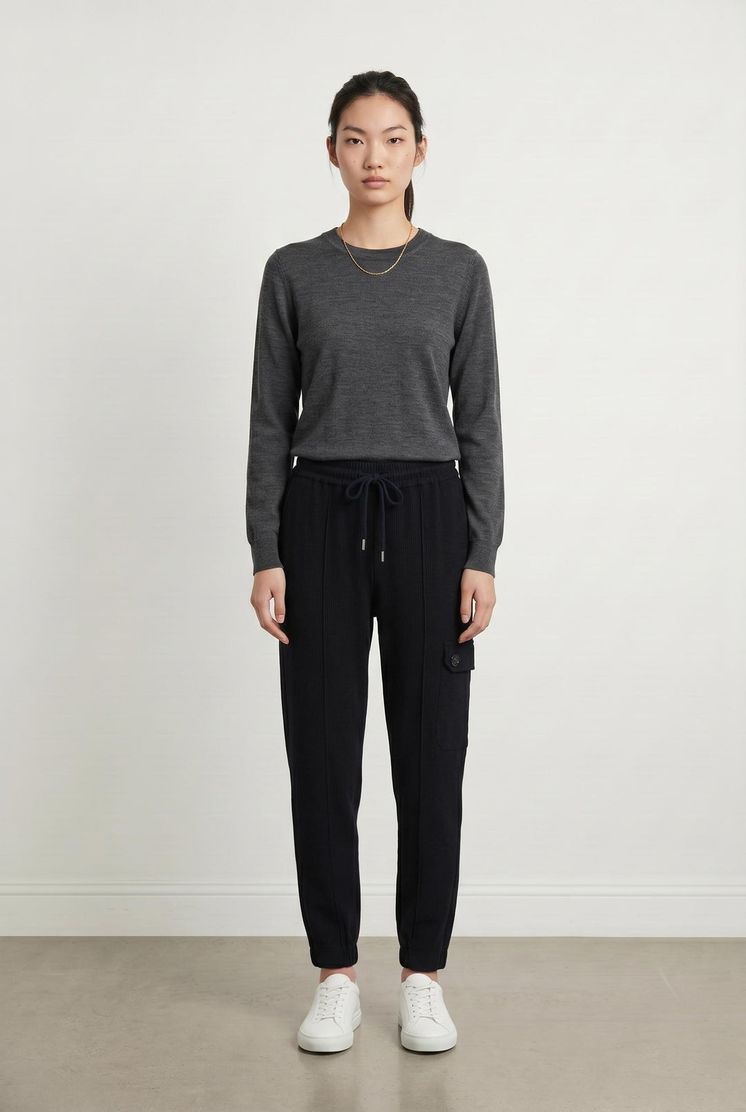 Pantalon Cargo Bleu - Taille XS/34 de la marque La Fée Maraboutée | PARAD106642 - Vendu par Paradigme - Image 1