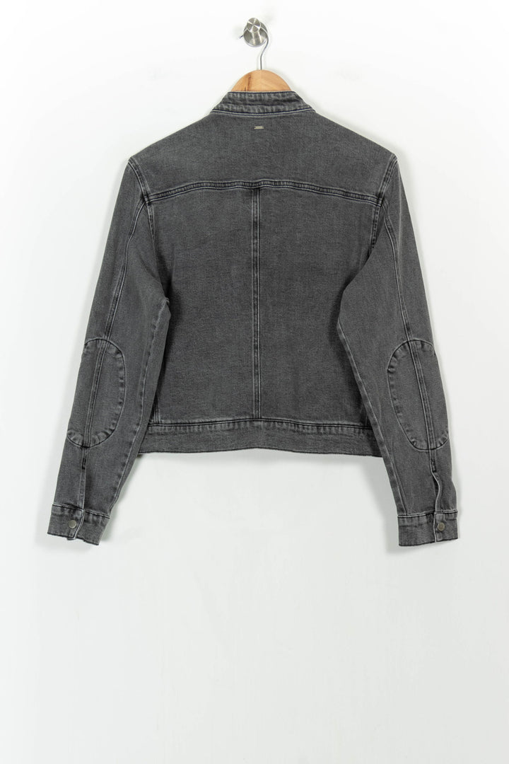 Veste en Jean Grise - Taille M/38 de la marque IKKS | PARAD106644 - Vendu par Paradigme - Image 4