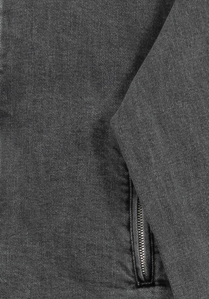 Veste en Jean Grise - Taille M/38 de la marque IKKS | PARAD106644 - Vendu par Paradigme - Image 3