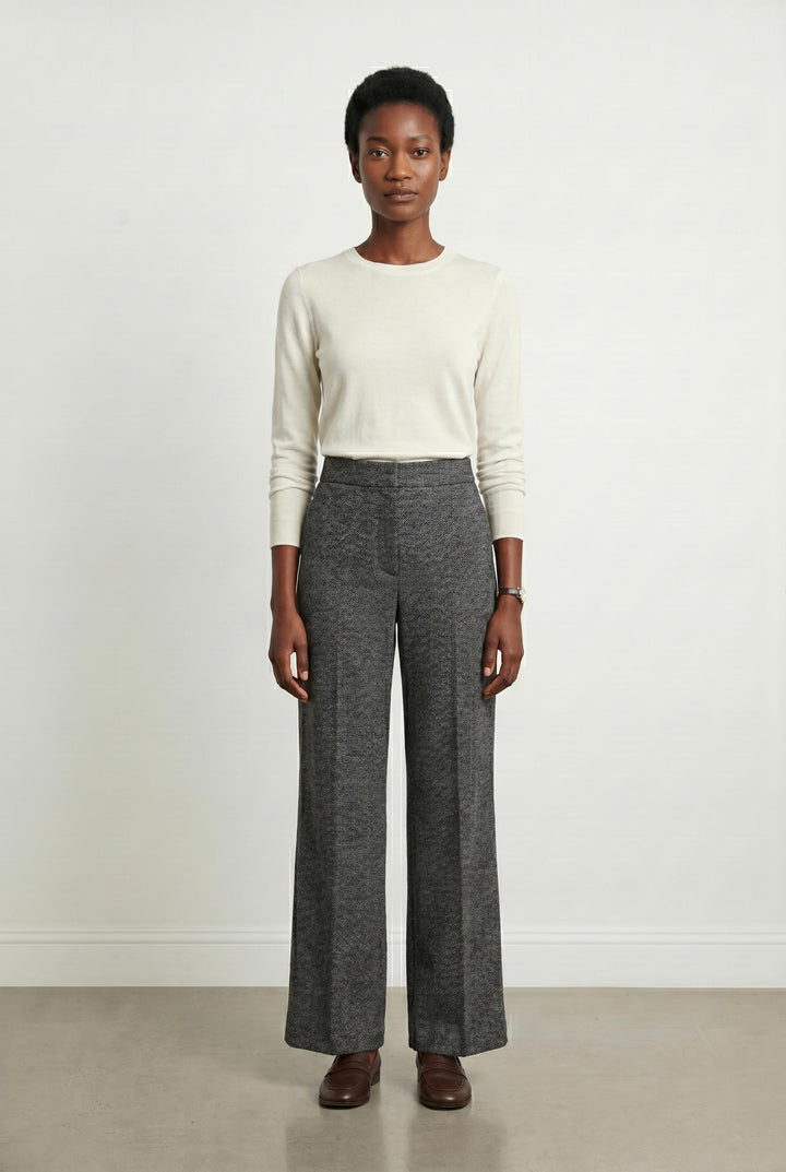 Pantalon Large Gris - Taille S/36 de la marque La Fée Maraboutée | PARAD106645 - Vendu par Paradigme - Image 1