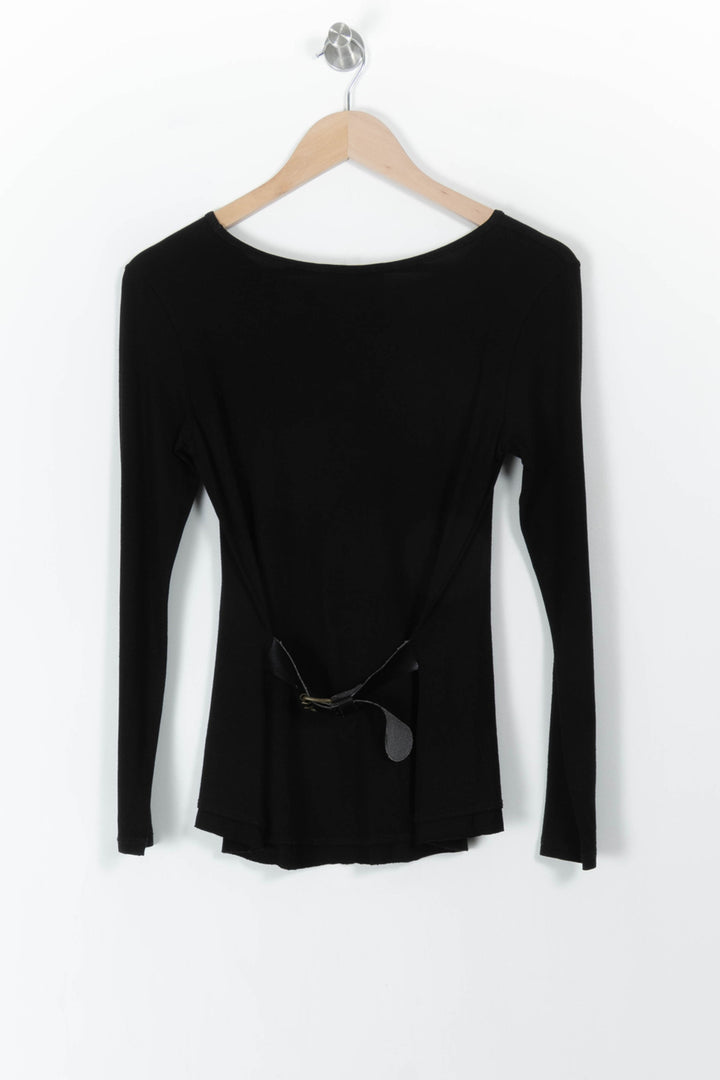 T-shirt Noir - Taille M/38 de la marque Comptoir des Cotonniers | PARAD106650 - Vendu par Paradigme - Image 4