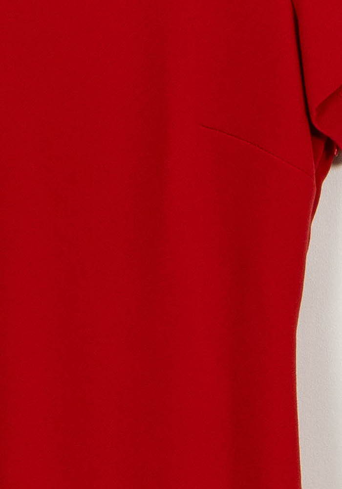 Robe Courte Rouge - Taille L/40 de la marque Caroll | PARAD106652 - Vendu par Paradigme - Image 3