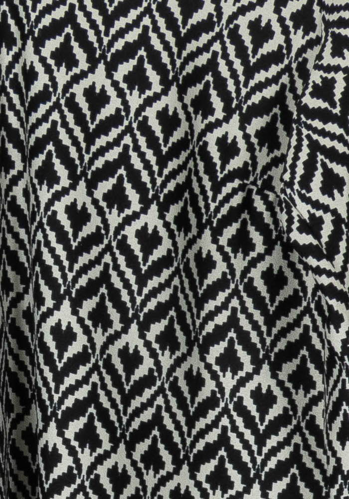 Robe Noire et Blanche - Taille S/36 de la marque La Fée Maraboutée | PARAD106656 - Vendu par Paradigme - Image 3
