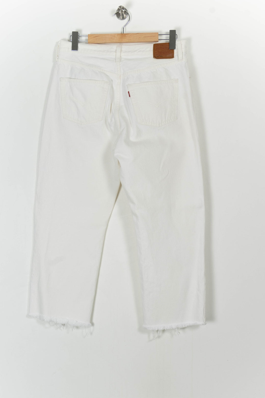 Jean Skinny Blanc - Taille L/40 de la marque Levi's | PARAD106664 - Vendu par Paradigme - Image 4