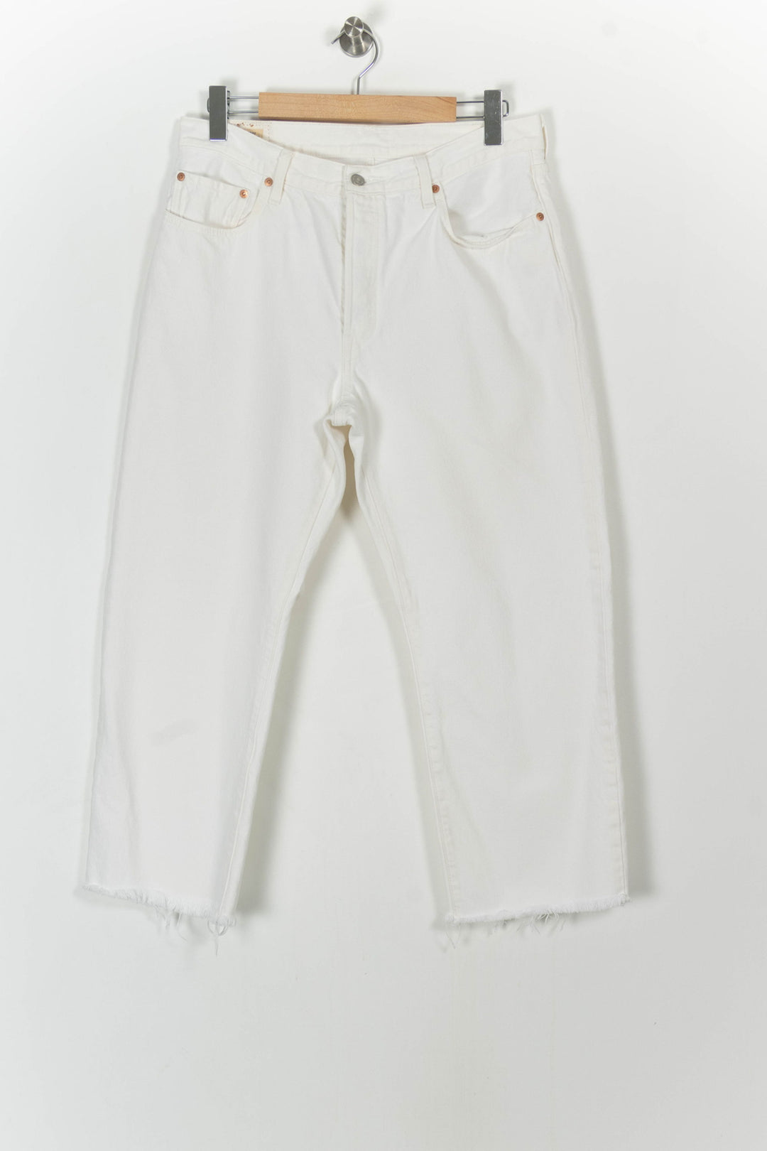 Jean Skinny Blanc - Taille L/40 de la marque Levi's | PARAD106664 - Vendu par Paradigme - Image 2