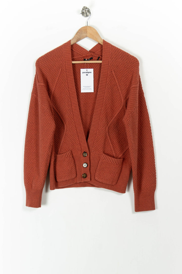 Cardigan Rouge - Taille XL/42 de la marque One Step | PARAD106672 - Vendu par Paradigme - Image 2