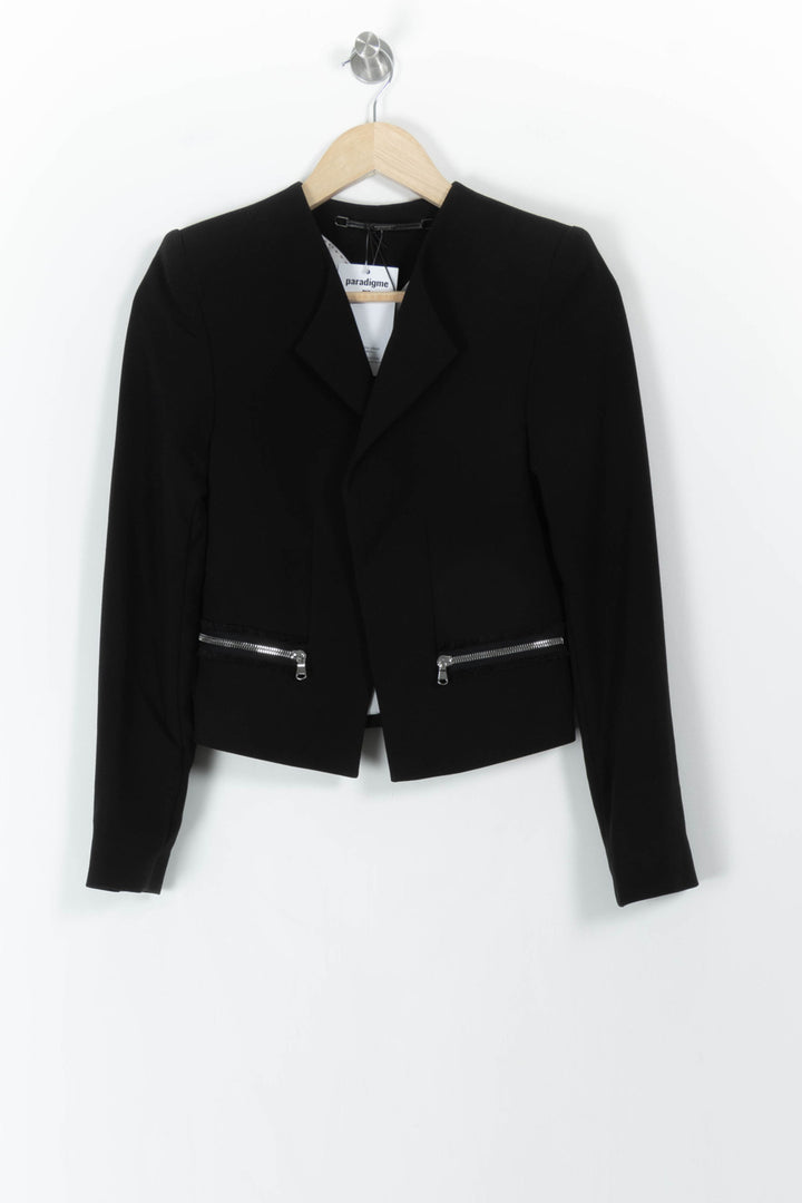 Veste Noire - Taille XS/34 de la marque IKKS | PARAD106673 - Vendu par Paradigme - Image 2