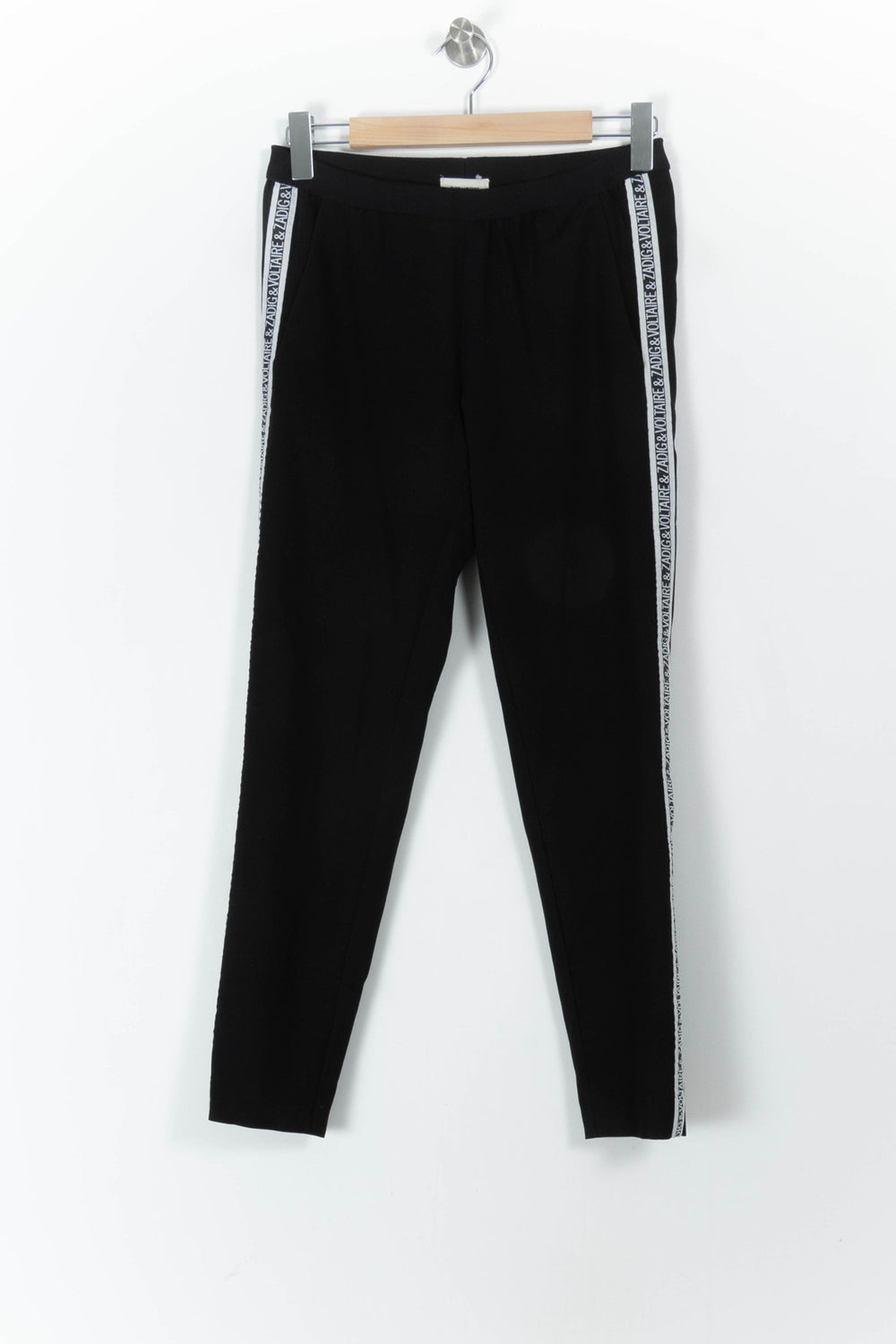 Pantalon De Jogging Noir et Blanc - Taille S/36 de la marque Zadig&Voltaire | PARAD106674 - Vendu par Paradigme - Image 2