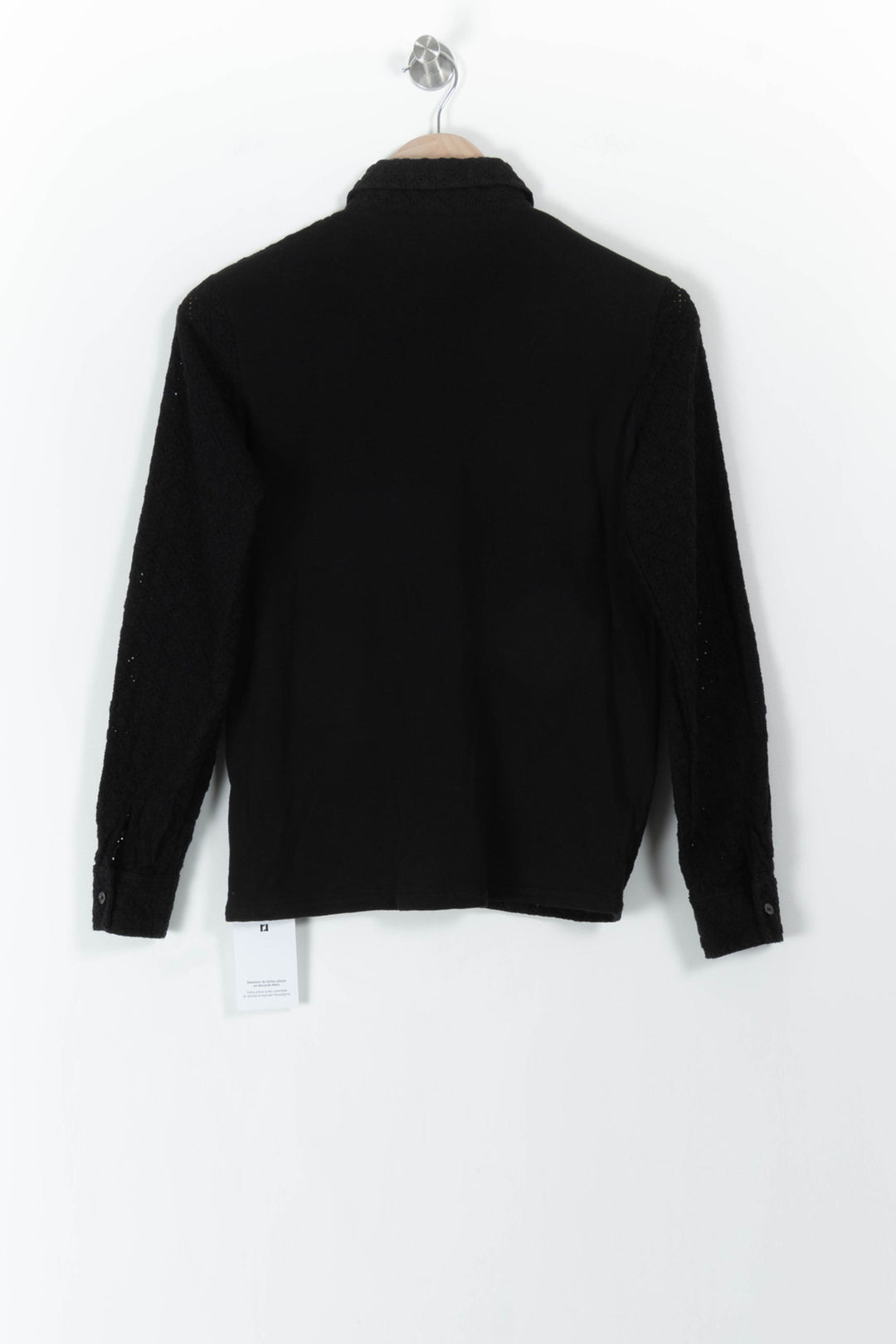 Chemise Noire - Taille S/36 de la marque Majestic Filatures | PARAD106677 - Vendu par Paradigme - Image 4
