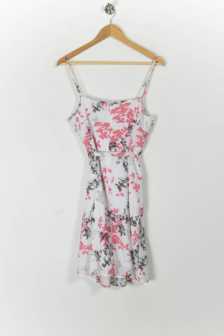 Robe Blanche et Rose - Taille L/40 de la marque Maison 123 | PARAD106684 - Vendu par Paradigme - Image 4