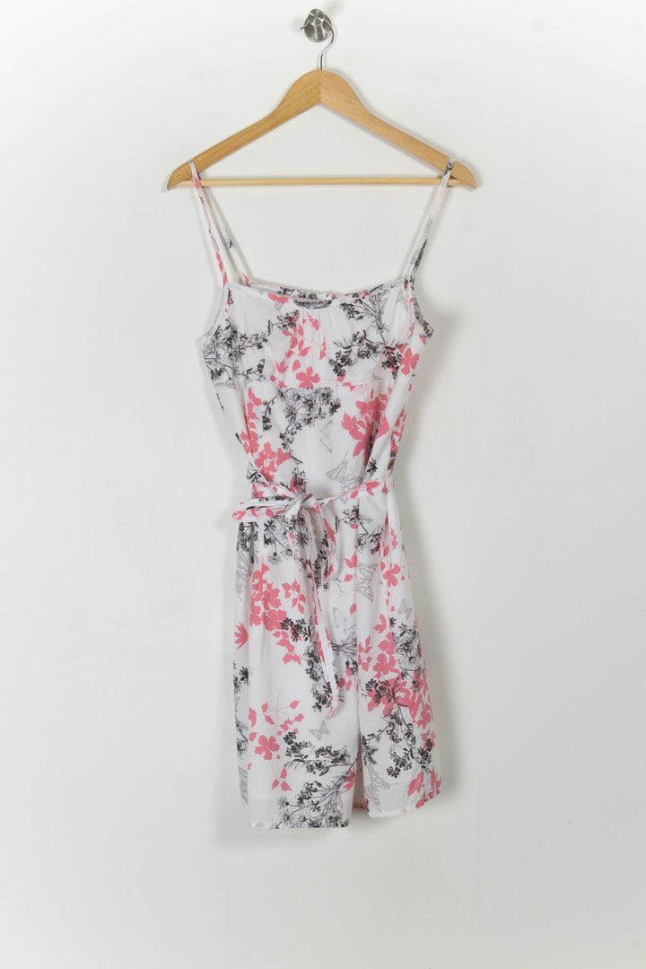 Robe Blanche et Rose - Taille L/40 de la marque Maison 123 | PARAD106684 - Vendu par Paradigme - Image 2