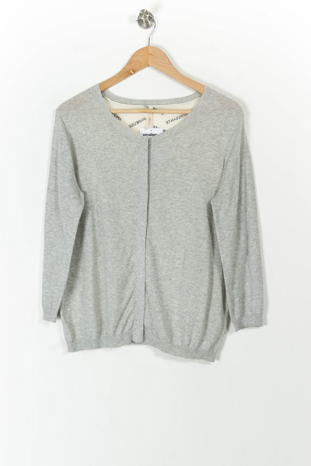Cardigan Gris - Taille XXL/44 de la marque I.Code | PARAD106689 - Vendu par Paradigme - Image 2