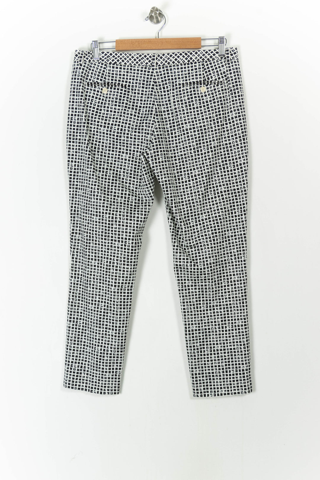 Pantalon Blanc et Noir - Taille XXL/44 de la marque Weekend Max Mara | PARAD106693 - Vendu par Paradigme - Image 4