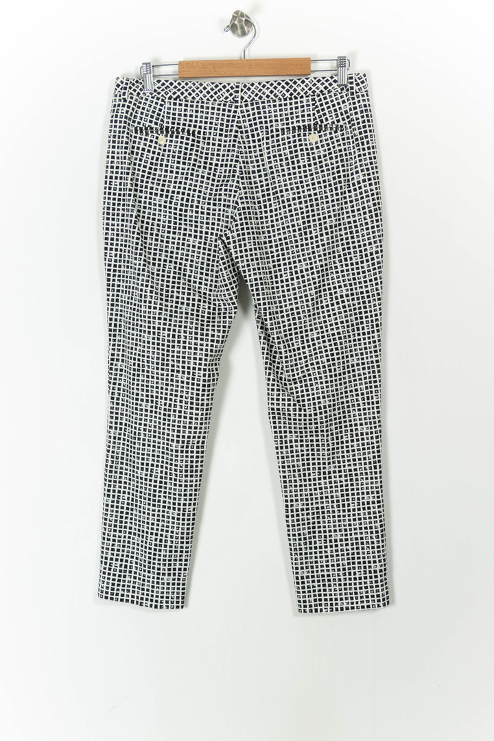 Pantalon Blanc et Noir - Taille XXL/44 de la marque Weekend Max Mara | PARAD106693 - Vendu par Paradigme - Image 4