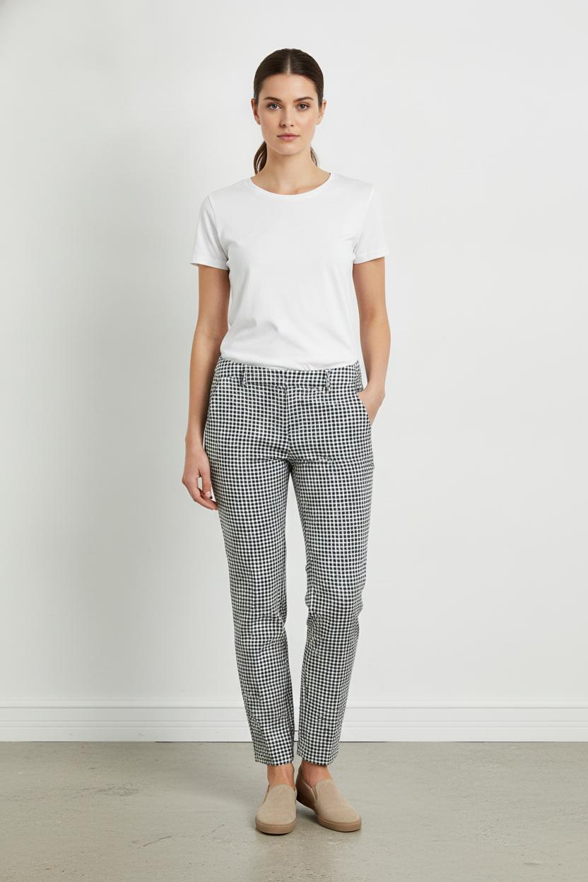 Pantalon Blanc et Noir - Taille XXL/44 de la marque Weekend Max Mara | PARAD106693 - Vendu par Paradigme - Image 1