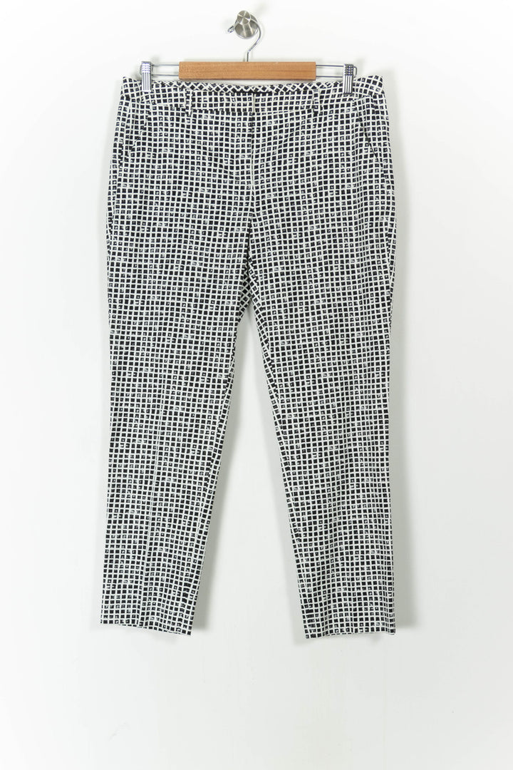 Pantalon Blanc et Noir - Taille XXL/44 de la marque Weekend Max Mara | PARAD106693 - Vendu par Paradigme - Image 2